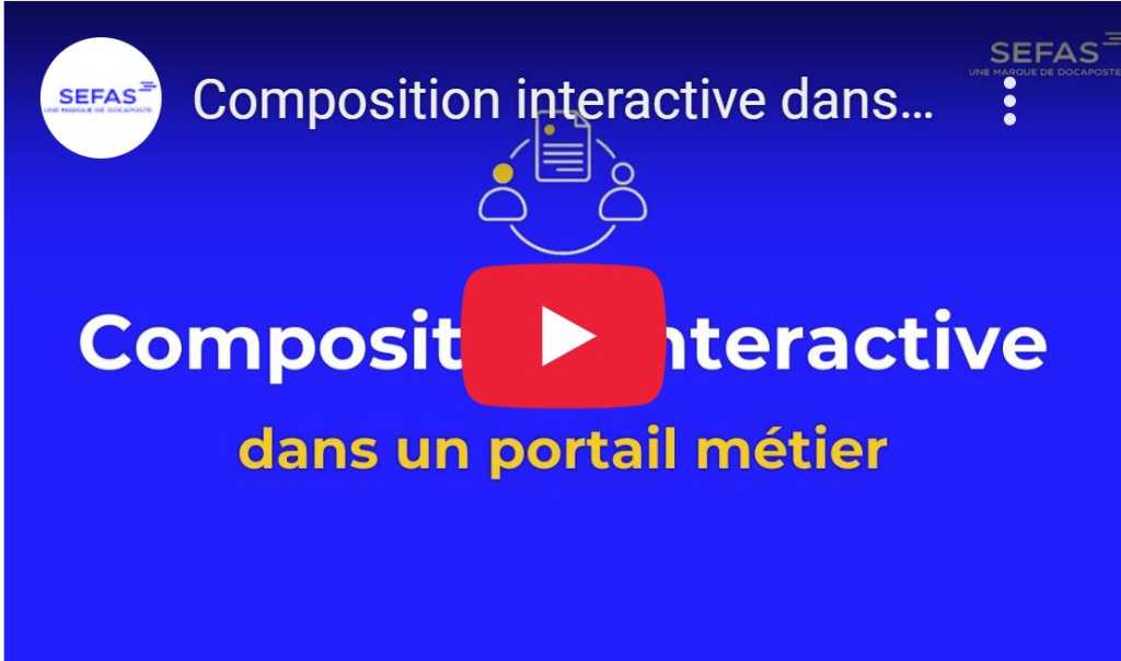 Lien vers la vidéo présentant la composition interactive