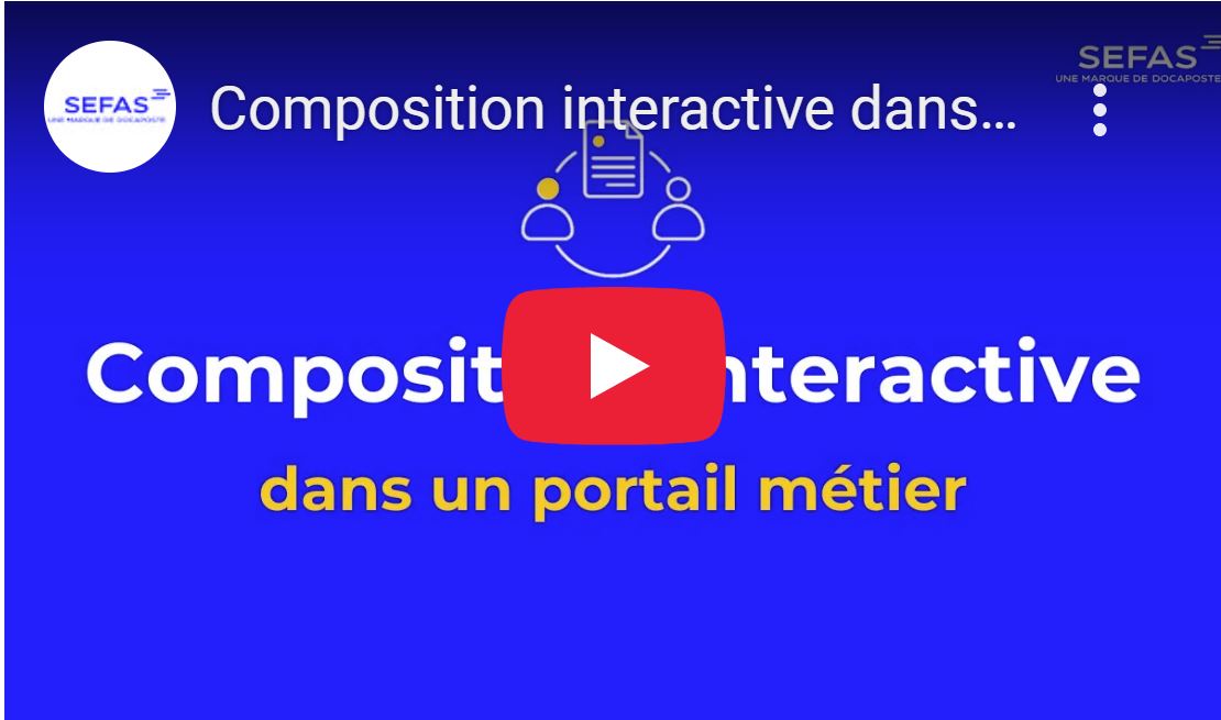 Lien vers la vidéo présentant la composition interactive