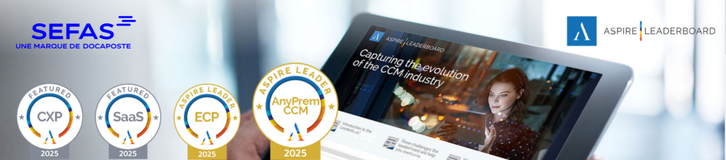 Bannière présentant tous les badges obtenus par SEFAS dans le cadre du CCM Leaderboard 2025